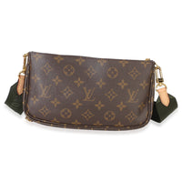 Louis Vuitton Khaki Monogram Canvas Multi Pochette Accessoires Handbag 4