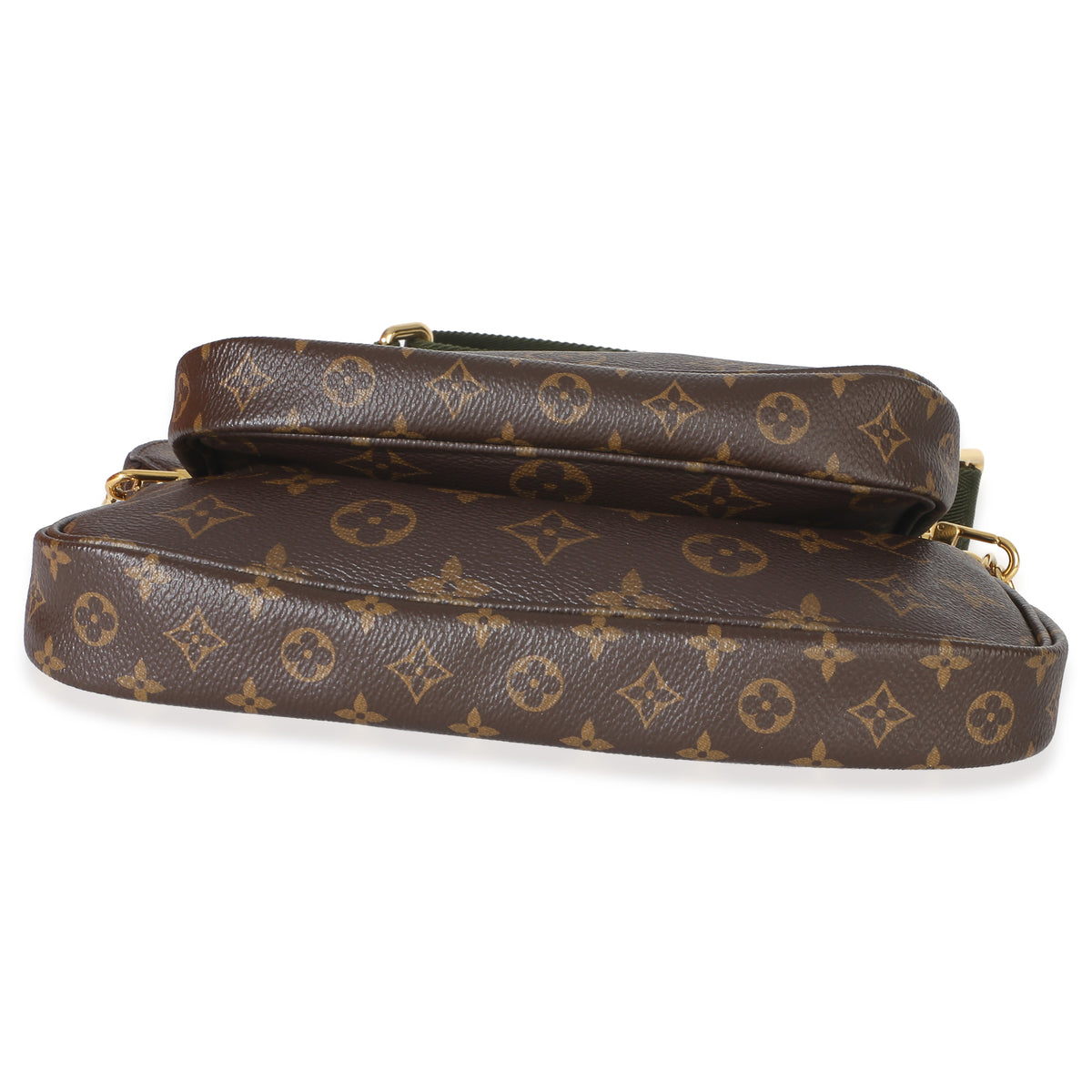 Louis Vuitton Khaki Monogram Canvas Multi Pochette Accessoires Handbag 5