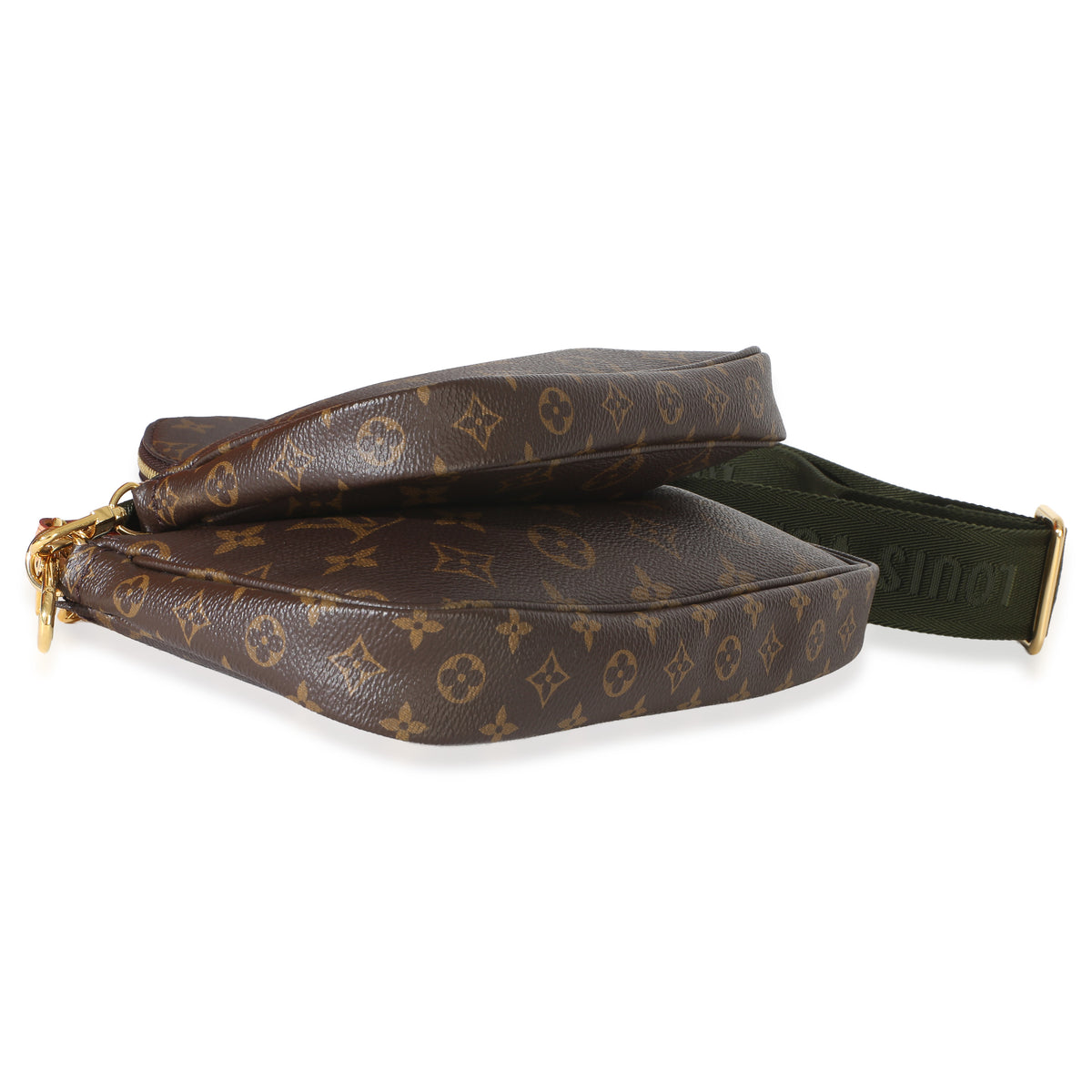 Louis Vuitton Khaki Monogram Canvas Multi Pochette Accessoires Handbag 7