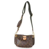 Louis Vuitton Khaki Monogram Canvas Multi Pochette Accessoires Handbag 8