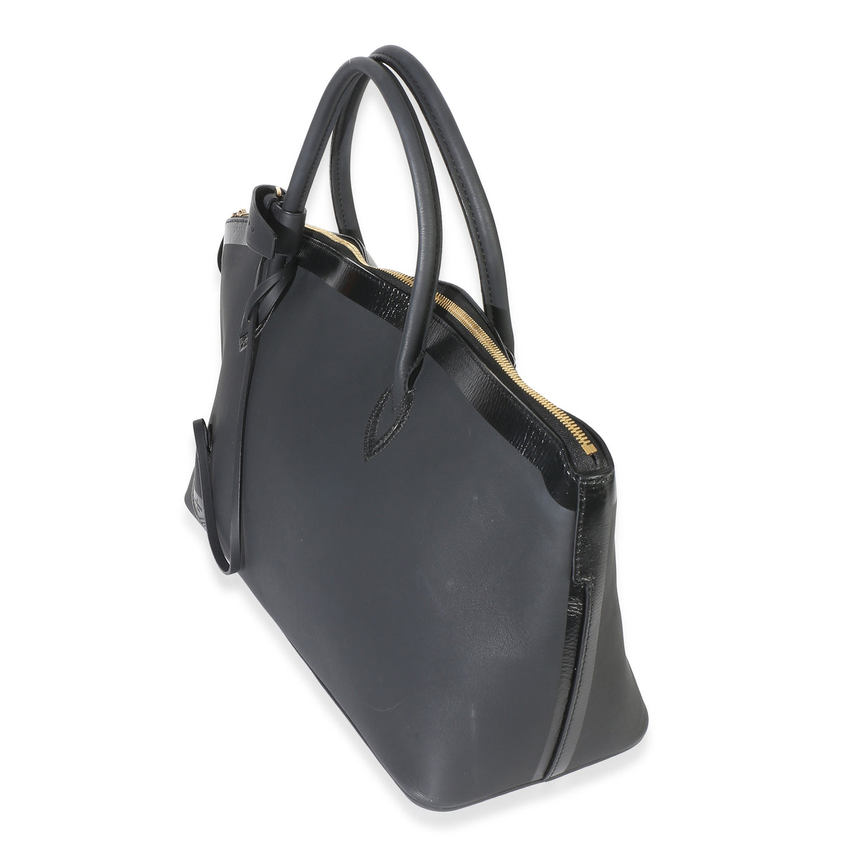Louis Vuitton Black Calfskin Obsession Lockit East West Bag Handbag 2