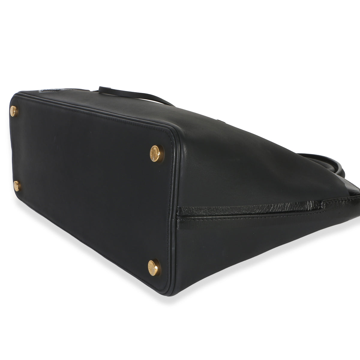 Louis Vuitton Black Calfskin Obsession Lockit East West Bag Handbag 6