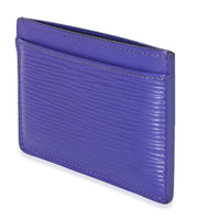 Louis Vuitton Purple Epi Card Holder Wallet 2
