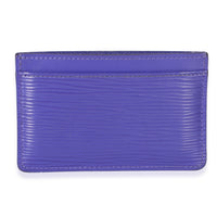 Louis Vuitton Purple Epi Card Holder Wallet 4
