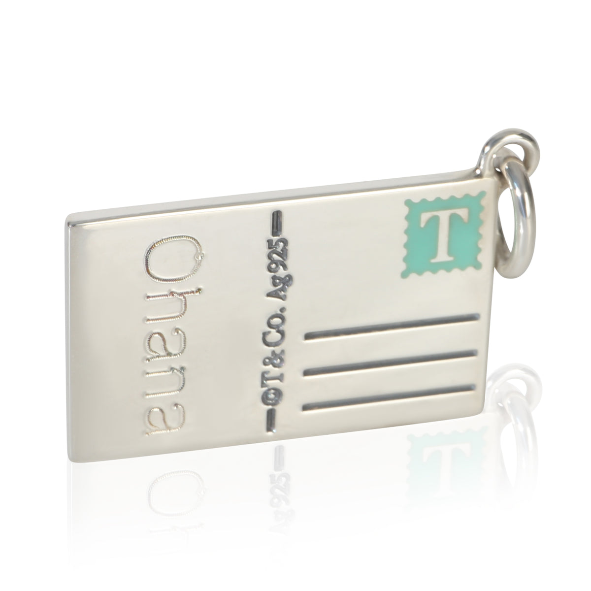 Tiffany & Co. Sterling Silver  Aloha From Hawaii Envelope Charm av