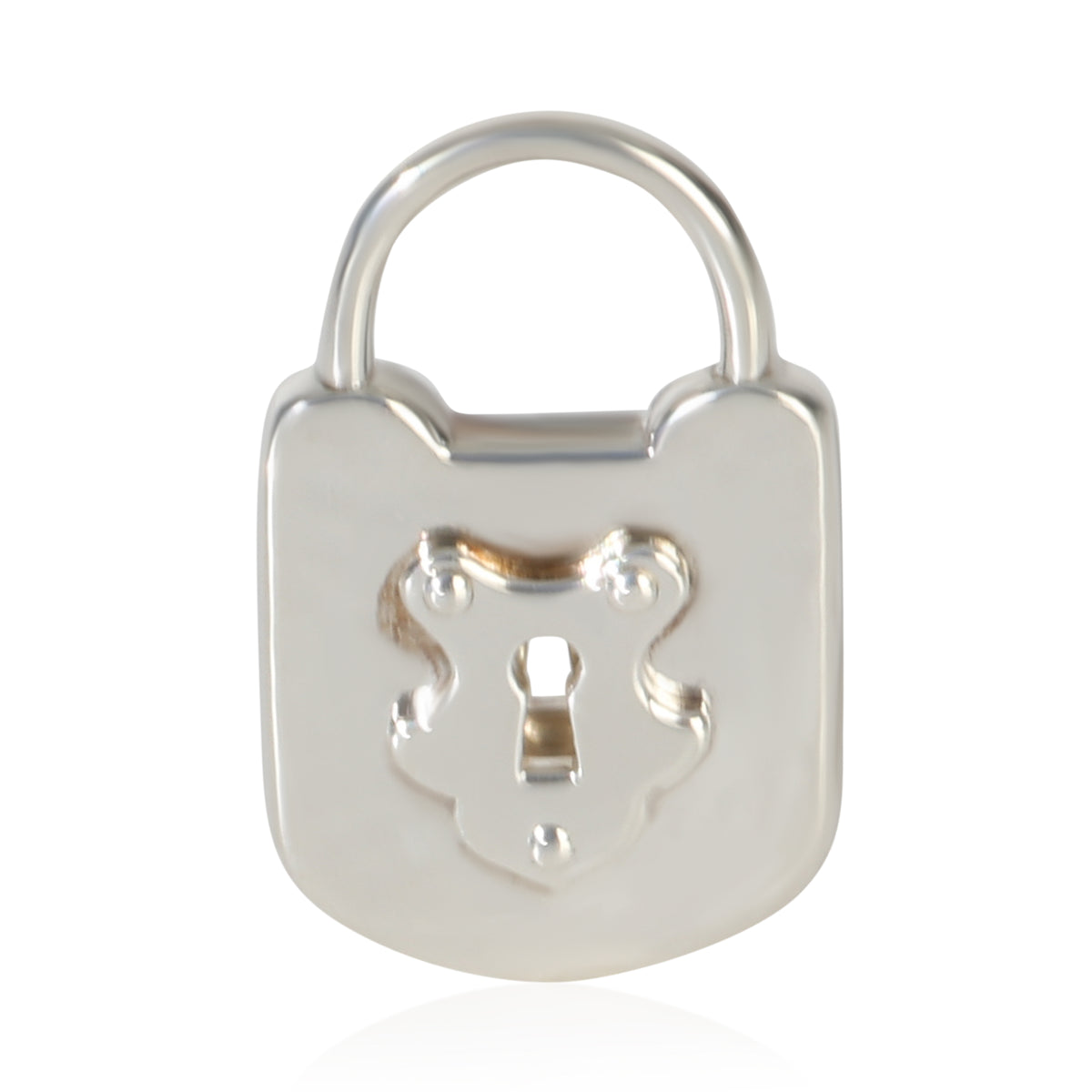 Tiffany & Co. Sterling Silver  Lock Pendant fv