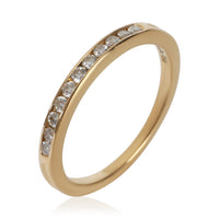 Tiffany & Co. Yellow Gold Diamond Vintage Channel Set Band bv