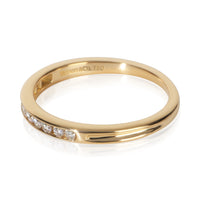 Tiffany & Co. Yellow Gold Diamond Vintage Channel Set Band sv