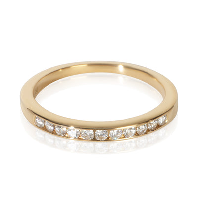 Tiffany & Co. Yellow Gold Diamond Vintage Channel Set Band fv