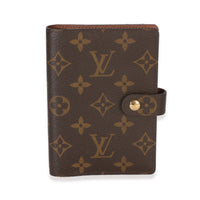 Louis Vuitton Monogram Canvas Small Ring Agenda Cover id