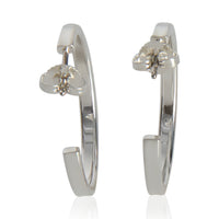 Tiffany & Co. Sterling Silver  1837 Medium Hoop Earrings