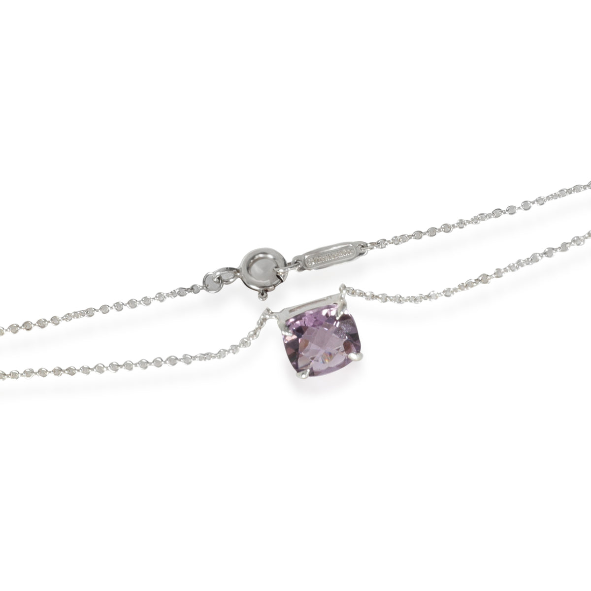 Tiffany & Co. Sterling Silver Amethyst Sparklers Pendant