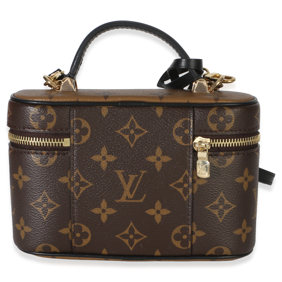 Louis Vuitton Monogram Reverse Canvas Vanity PM Handbag 4