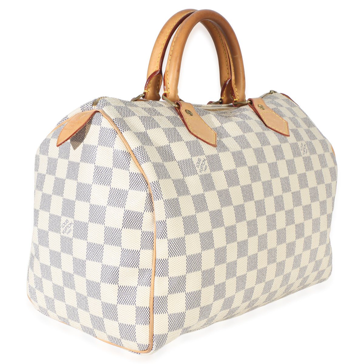 Louis Vuitton Damier Azur Canvas Speedy 30 Handbag 3