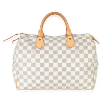 Louis Vuitton Damier Azur Canvas Speedy 30 Handbag 4