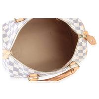 Louis Vuitton Damier Azur Canvas Speedy 30 Handbag 8