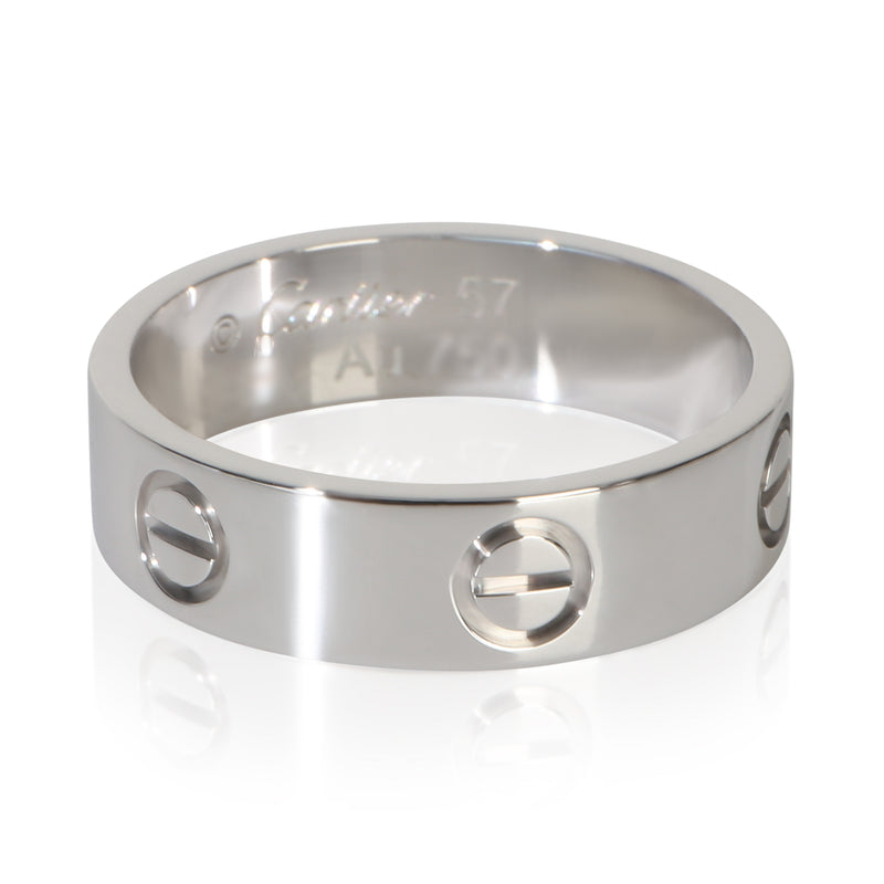 Cartier White Gold  Love Ring fv