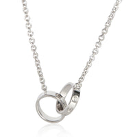 Cartier White Gold  Love Necklace fv