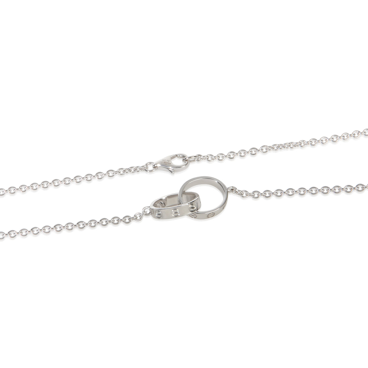 Cartier White Gold  Love Necklace sv