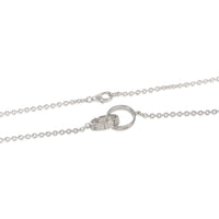 Cartier White Gold  Love Necklace sv