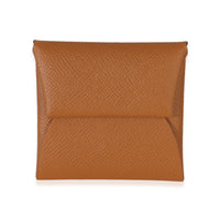 Hermès Gold Epsom Bastia Change Purse Wallet id