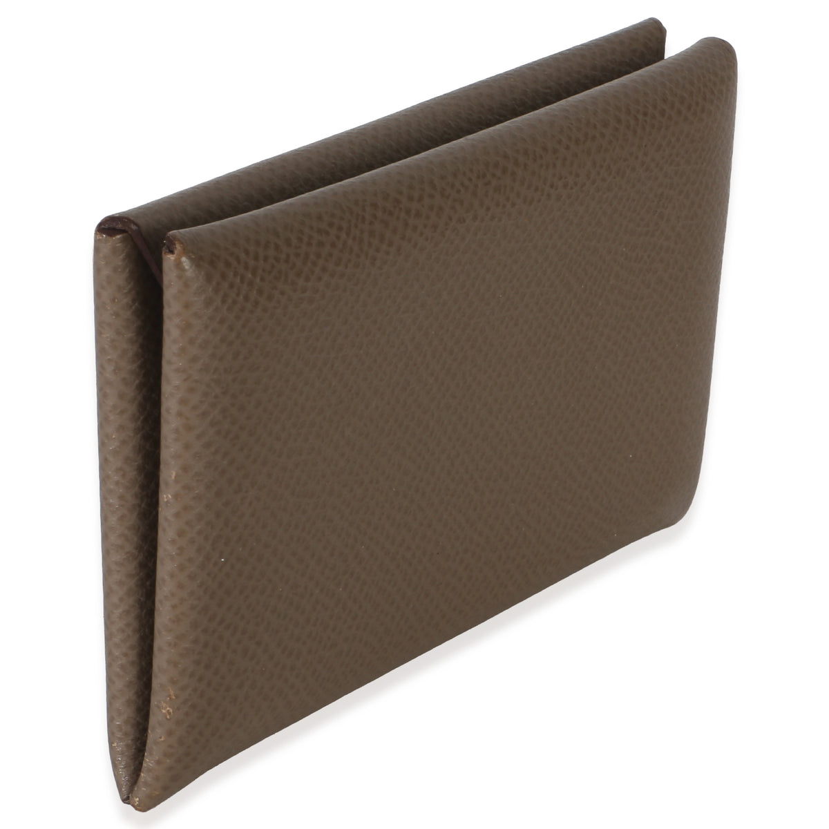 Hermès Etoupe Epsom Calvi Card Holder 3