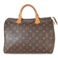 Louis Vuitton Monogram Canvas Speedy 30 Handbag id