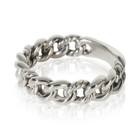 David Yurman Sterling Silver  Belmont Curb Link Band sv