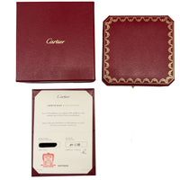 Cartier White Gold  Love Bracelet box