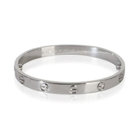 Cartier White Gold  Love Bracelet fv