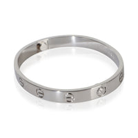 Cartier White Gold  Love Bracelet sv