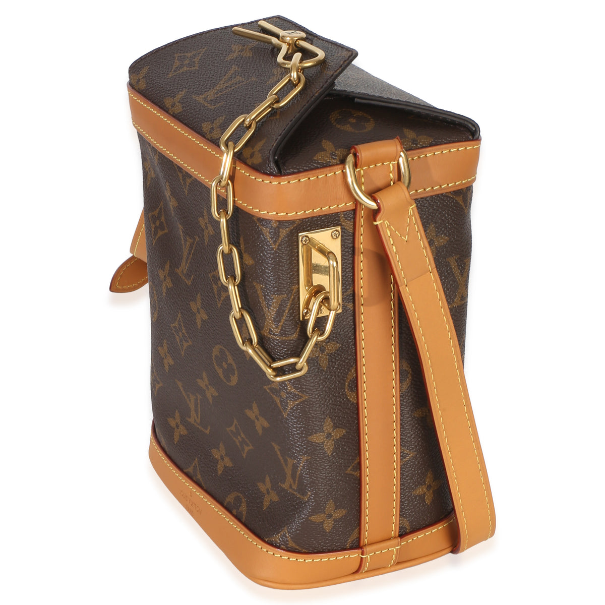 Louis Vuitton Monogram Canvas Legacy Milk Box Bag Handbag 2