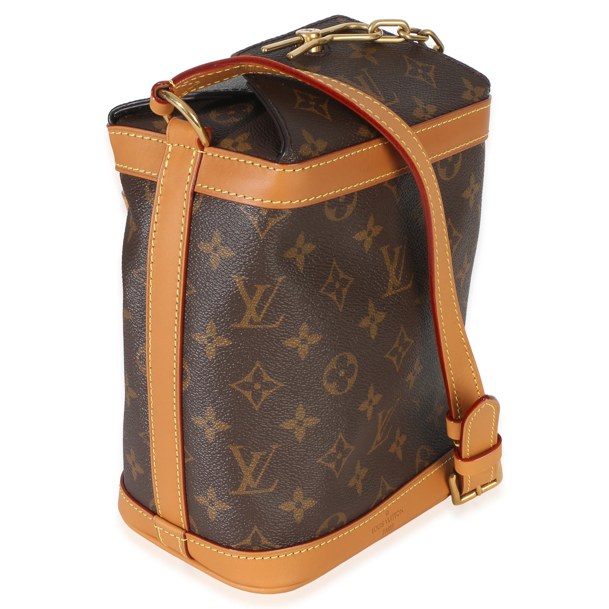 Louis Vuitton Monogram Canvas Legacy Milk Box Bag Handbag 5