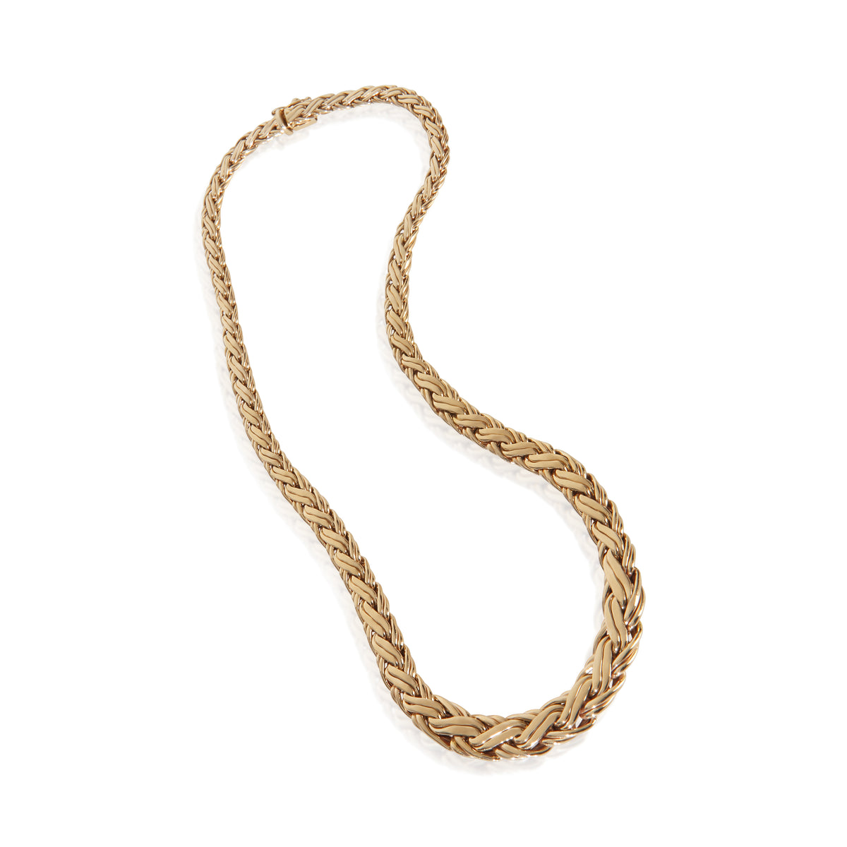 Tiffany & Co. Yellow Gold  Vintage Byzantine Necklace pv