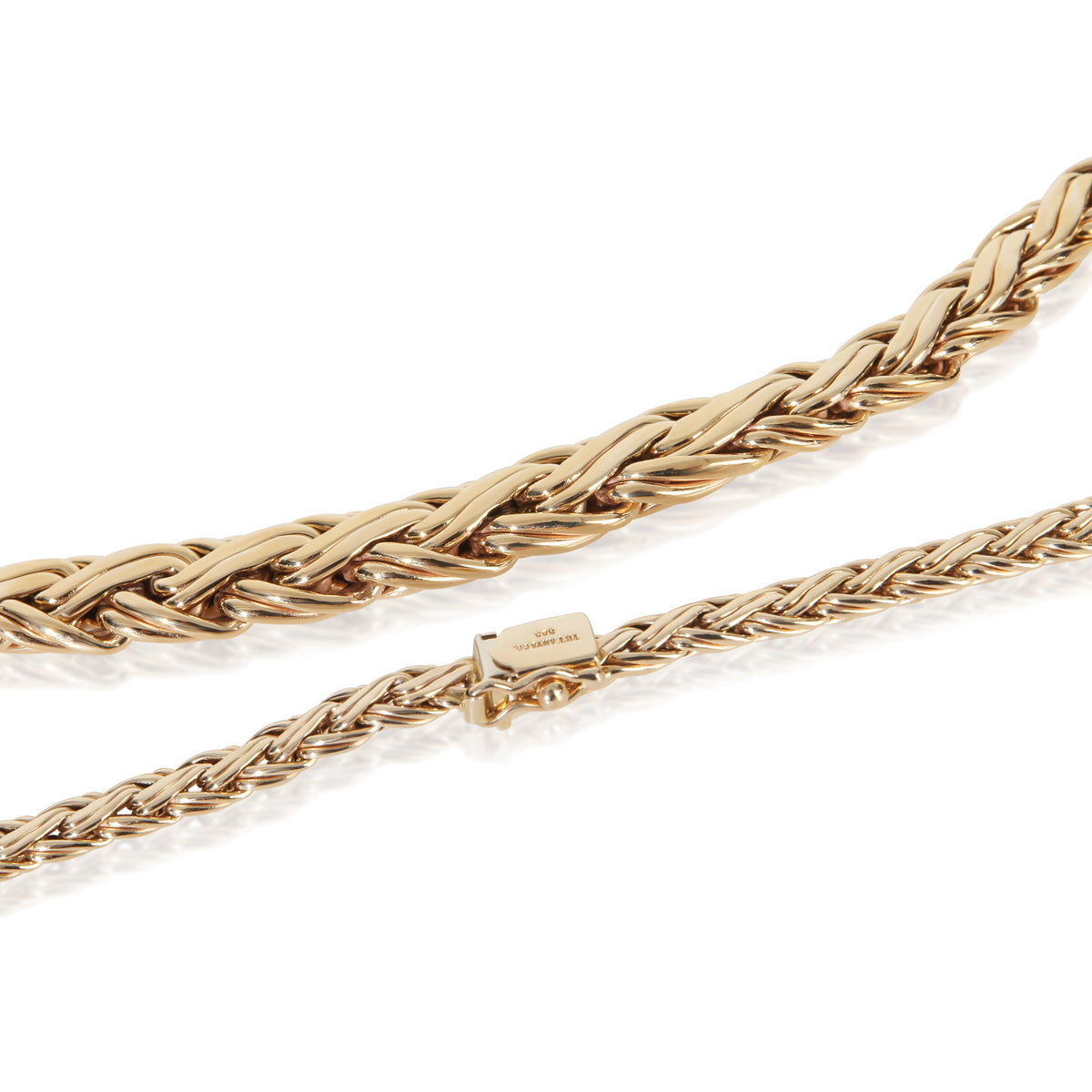 Tiffany & Co. Yellow Gold  Vintage Byzantine Necklace sv