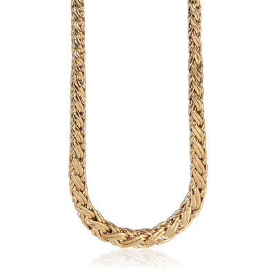 Tiffany & Co. Yellow Gold  Vintage Byzantine Necklace fv