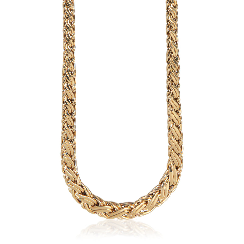 Tiffany & Co. Yellow Gold  Vintage Byzantine Necklace fv