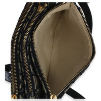 Christian Dior Navy Oblique Canvas Triple Saddle Pouch Handbag 8