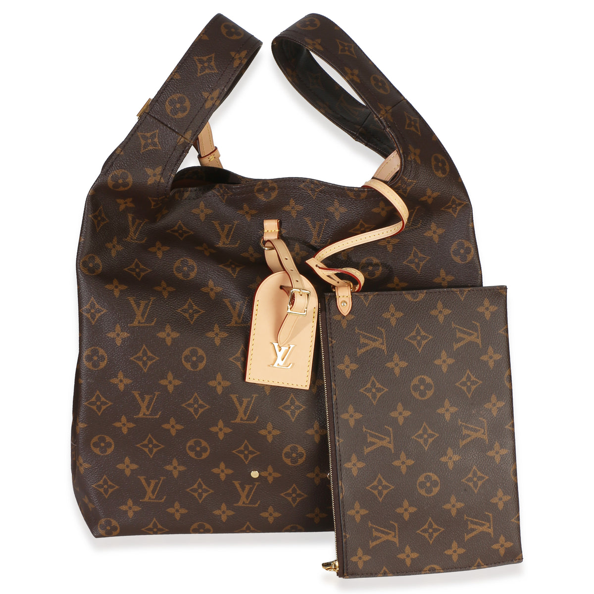 Louis Vuitton Monogram Canvas Atlantis GM Handbag 9