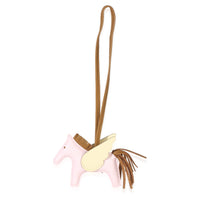 Hermès Rose Darling Kraft Jaune Milton Milo Lambskin Grigri Rodeo Pegase Charm id