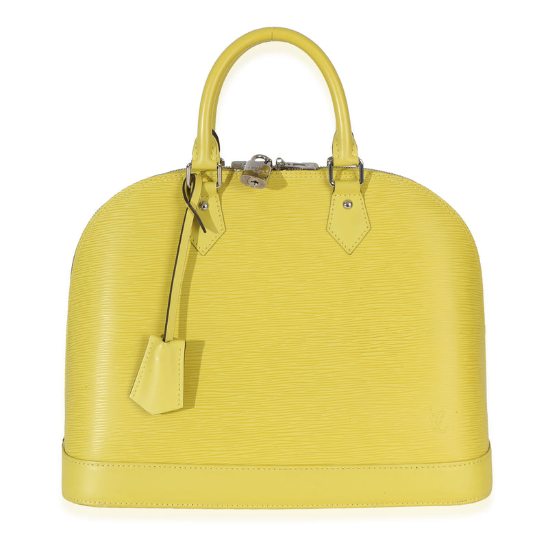 Louis Vuitton Pistache Epi Alma MM Handbag id