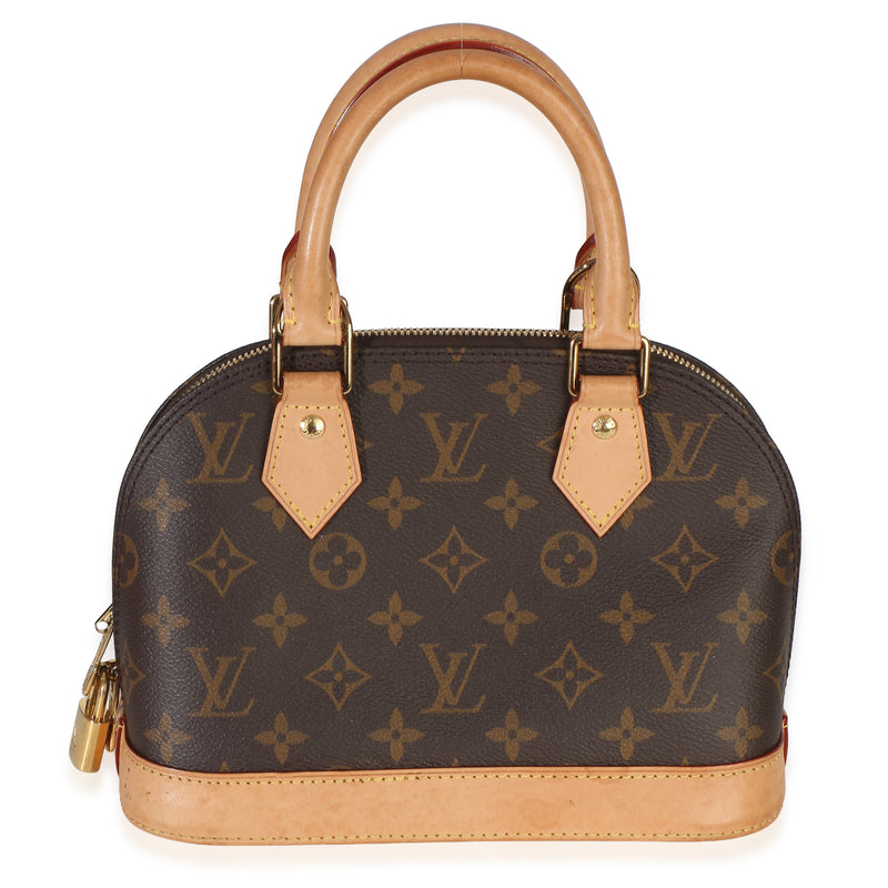Louis Vuitton Monogram Canvas Alma BB Handbag id