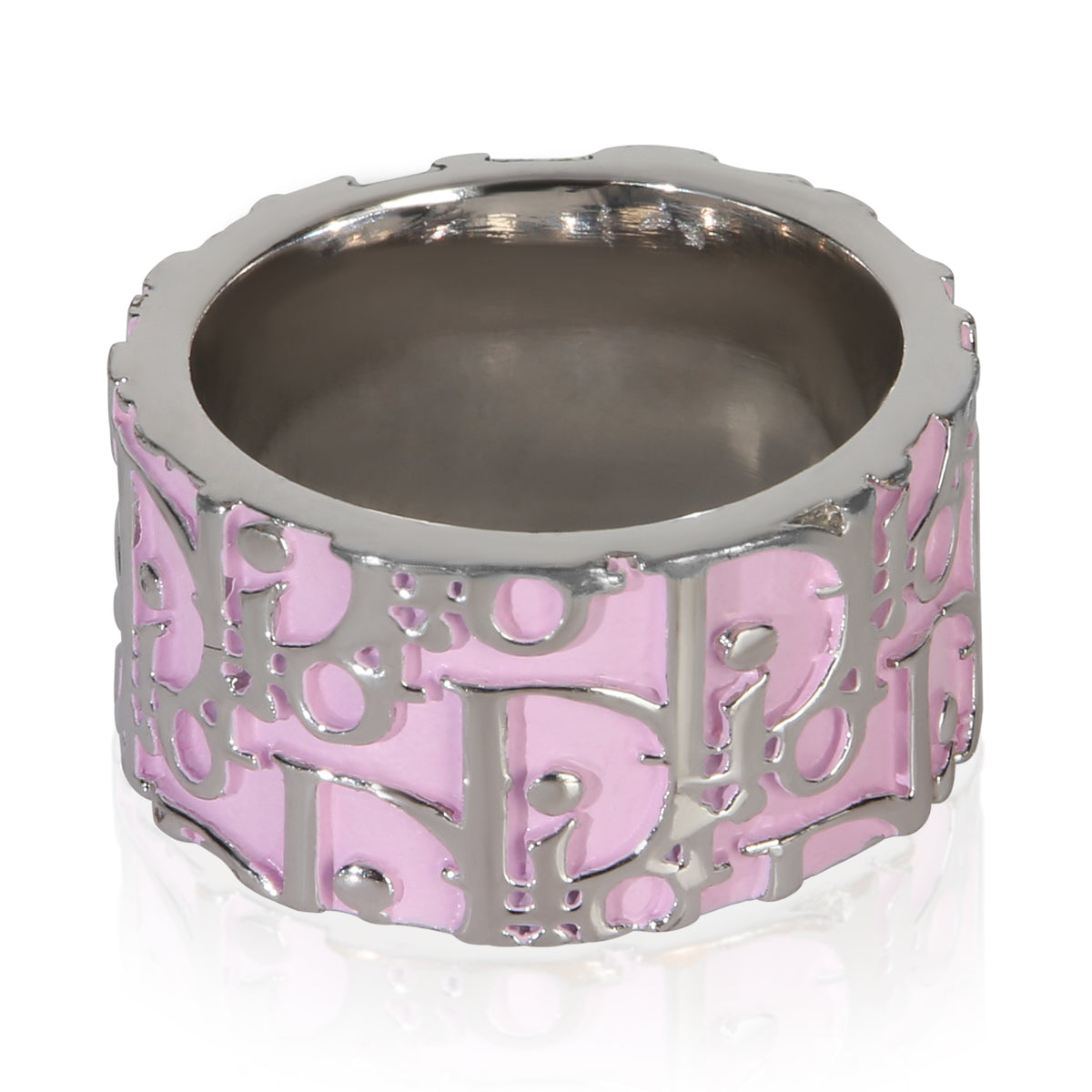 Christian Dior Enamel Oblique Trotter Ring sv