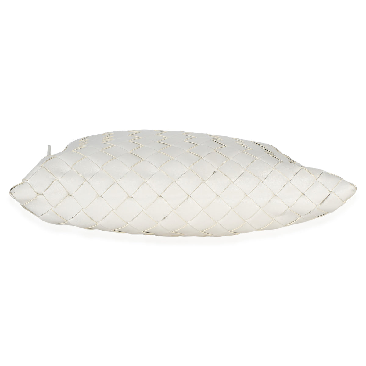 Bottega Veneta Off White Nappa Intrecciato Mini Hop Hobo Handbag 5