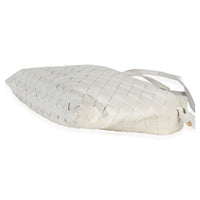 Bottega Veneta Off White Nappa Intrecciato Mini Hop Hobo Handbag 6
