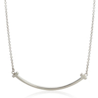 Tiffany & Co. Sterling Silver  Tiffany T Smile Necklace fv