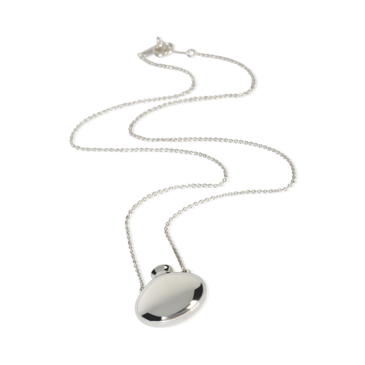 Tiffany & Co. Sterling Silver  Elsa Peretti Small Bottle Pendant pv