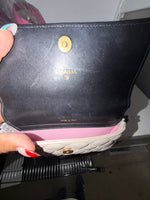 Chanel Black Multicolor Color Burst Clutch On Chain Handbag ad4