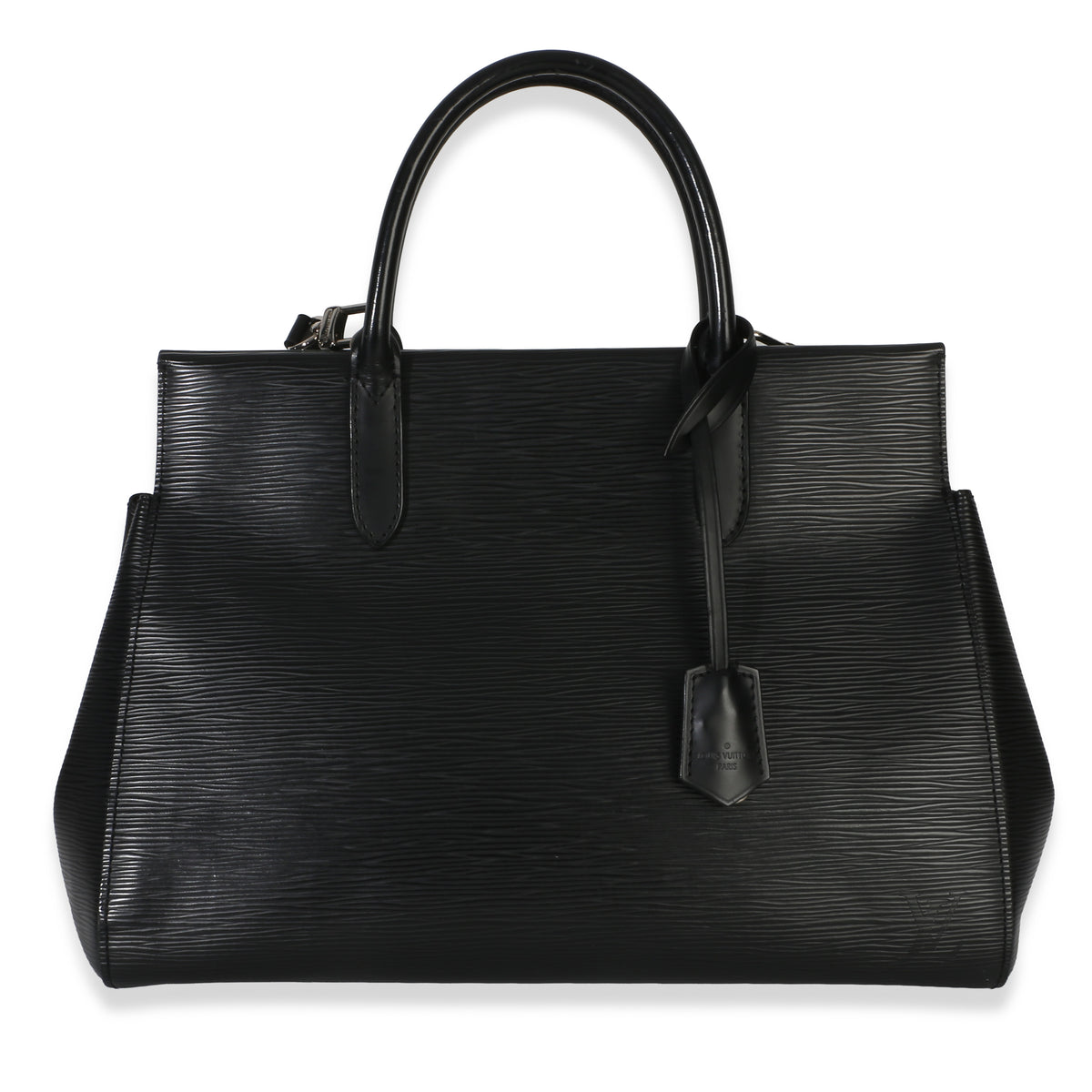 Louis Vuitton Black Epi Marly MM Handbag id