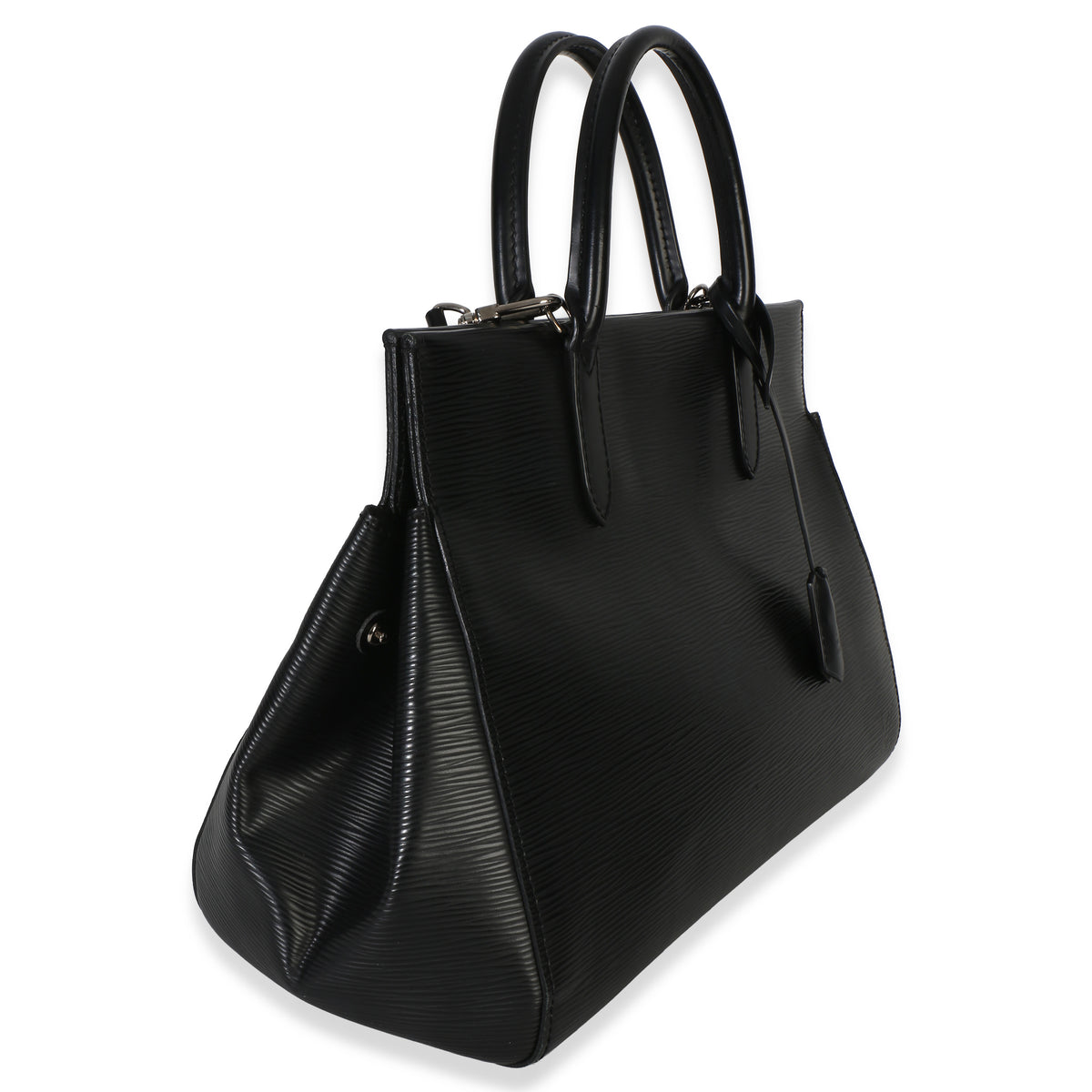 Louis Vuitton Black Epi Marly MM Handbag 3